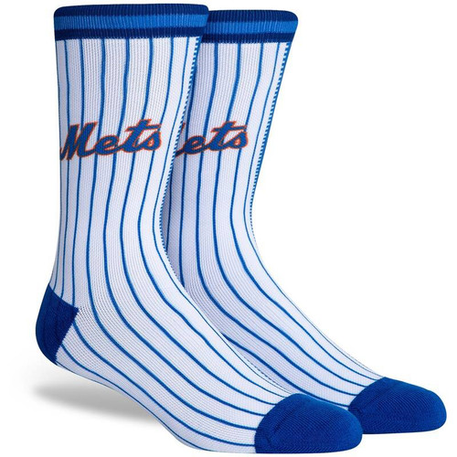 New York Mets Split Crew Socks