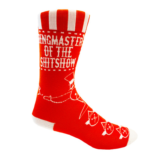 Ringmaster Of The Shit Show Socks