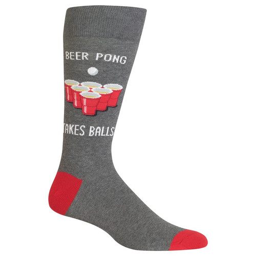 Beer Pong Takes Balls Socks For Men