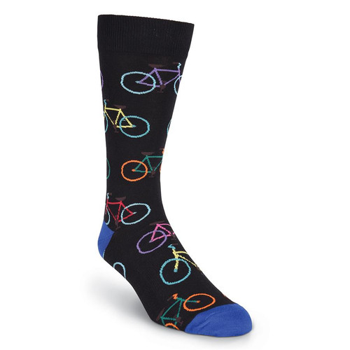 Bright Bicycle Socks For Men