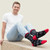 AI-generated styling image of Good At Math Socks For Men — on a model