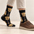 Acoustic Guitar Socks For Men — On foot, men