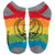 Grateful Dead Tie Dye 5 Pack Ankle Socks
