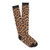 Leopard Print Knee High Socks For Women