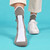 Leg Eater Shark Socks For Women — Front instep