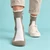 Leg Eater Shark Socks For Men — Front instep
