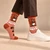 Hold My Nuts Squirrel Socks — On foot, women