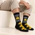 Tacos Fall Apart Socks — Seated, men