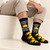 Tacos Fall Apart Socks — Seated, men