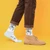 AI-generated styling image of Blow Me Socks For Men — worn, with shoes