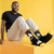 AI-generated styling image of Guess What? Chicken Butt Socks — on a model