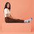 AI-generated styling image of Cat Loaf Socks For Women — on a model