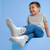 AI-generated styling image of Shark Eating Leg — on a model