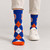 Broncos Dlogo Argyle Custom Socks for Men