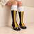 Knee High Chicken Leg Socks For Women — Seated, women