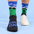 Mountian Bike Scene Socks For Men — Front instep