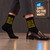 May the Force Be Equal to Mass Times Acceleration Socks — On foot, men