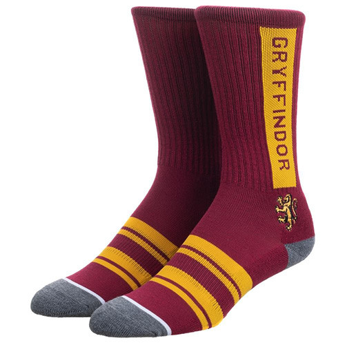 Gryffindor Athletic Crew Socks Sock Em' Sock Emporium