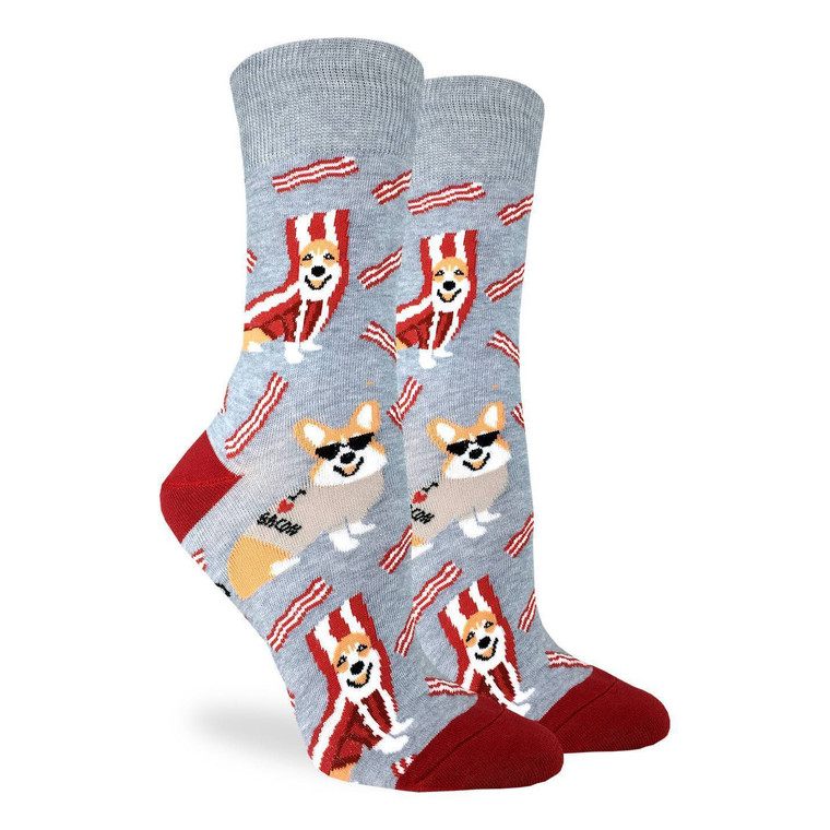 Bacon Corgi Socks For Women