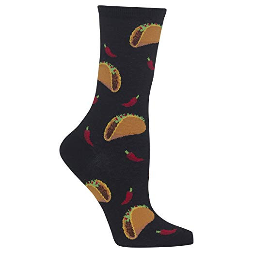 Chili Pepper Taco Socks For Women