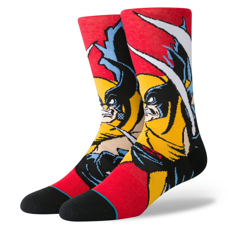 Marvel X-Men Wolverine Socks
