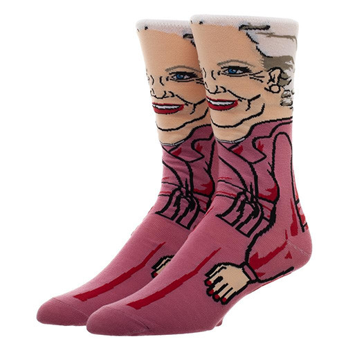 Golden Girls Rose 360 Character Crew Socks
