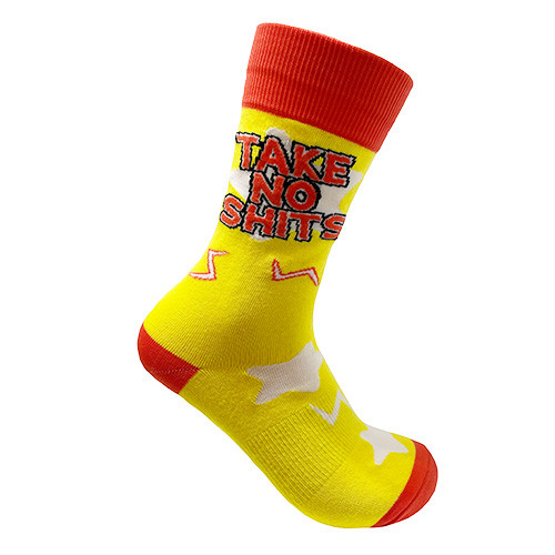Take No Shits Give No Fucks Socks