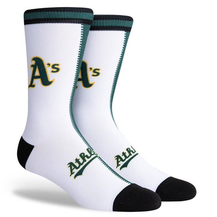 Oakland Athletics Split Crew Socks