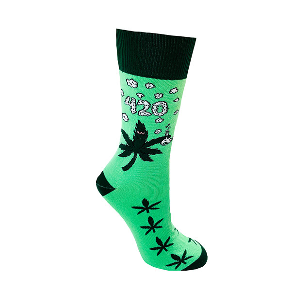 420 Weed Clouds Socks