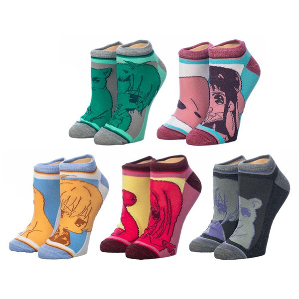 Fruits Basket 5 Pack Ankle Socks