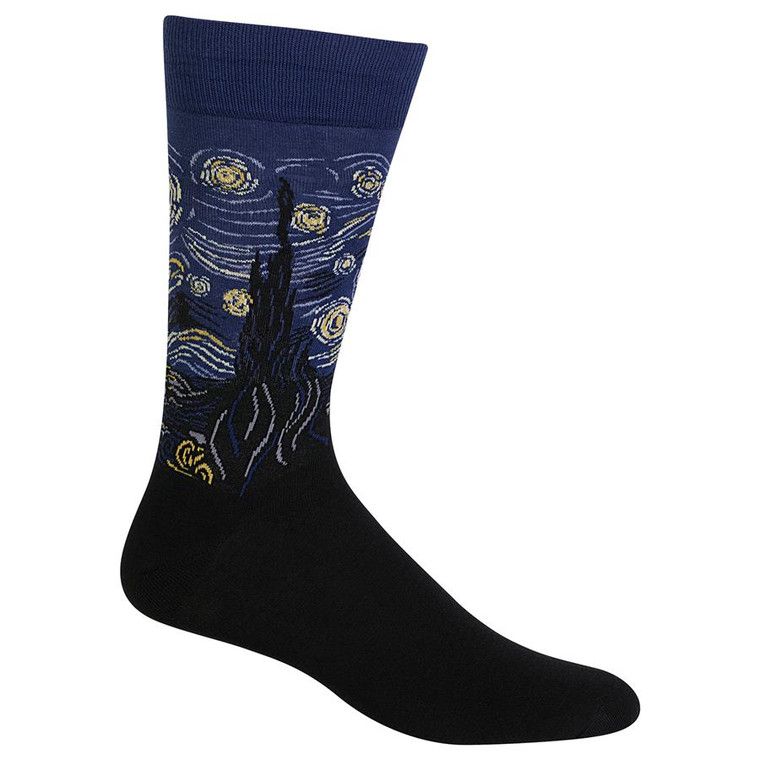 Starry Night Art Socks For Men