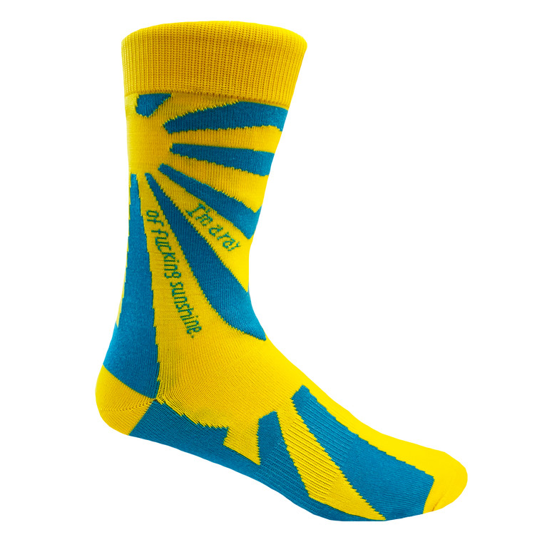 I'm A Ray Of Fucking Sunshine Socks