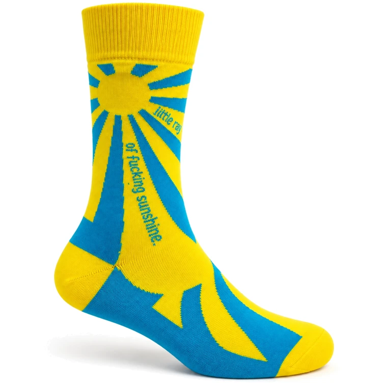 I'm A Ray Of Fucking Sunshine Socks