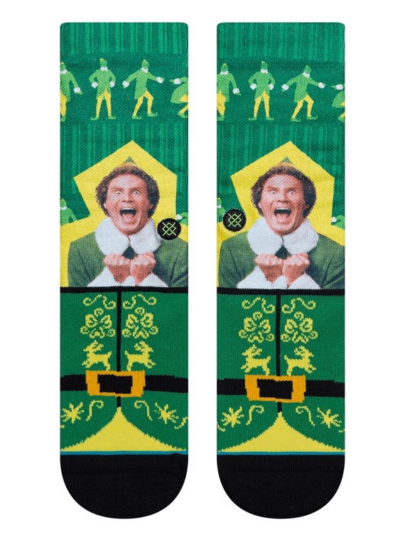 Santa! I Know Him! Buddy The Elf Christmas Socks
