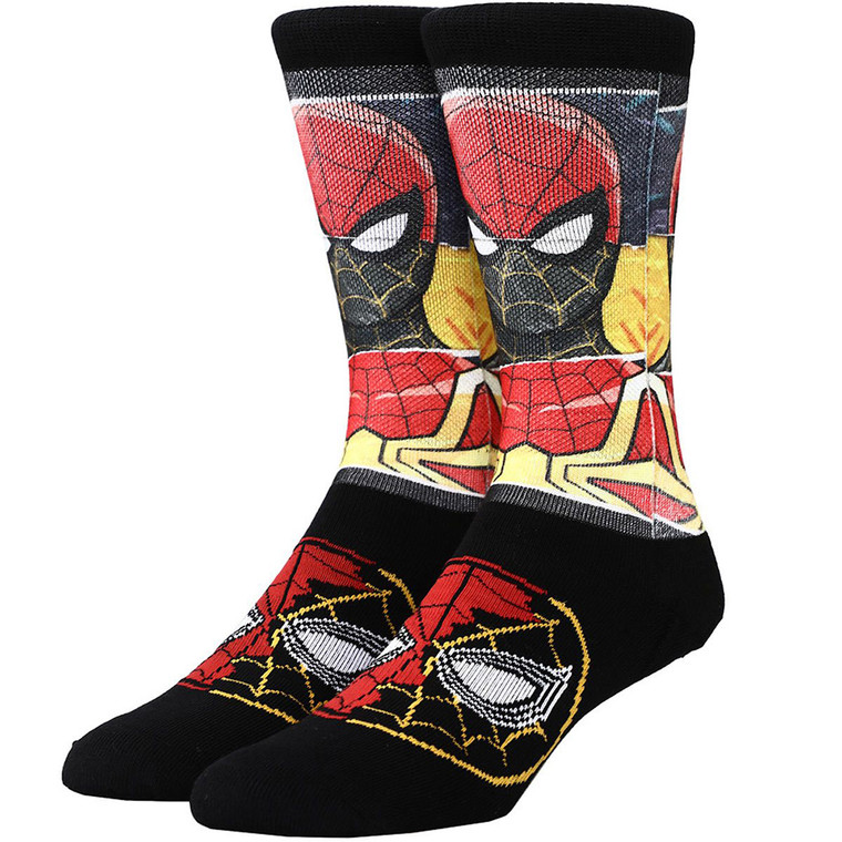 Spider Man No Way Home Crew Socks