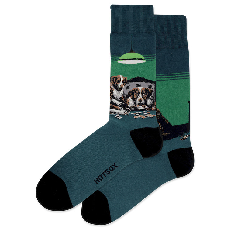 Dogs Playing Poker Socks For Men