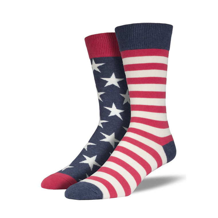 'Merica American Flag Socks