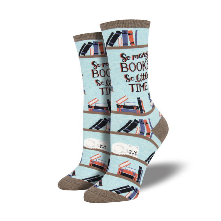 So Many Books Reading Socks For Women