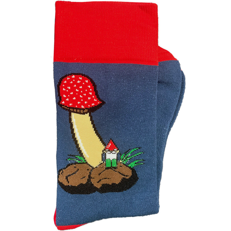 Gnome and Mushroom