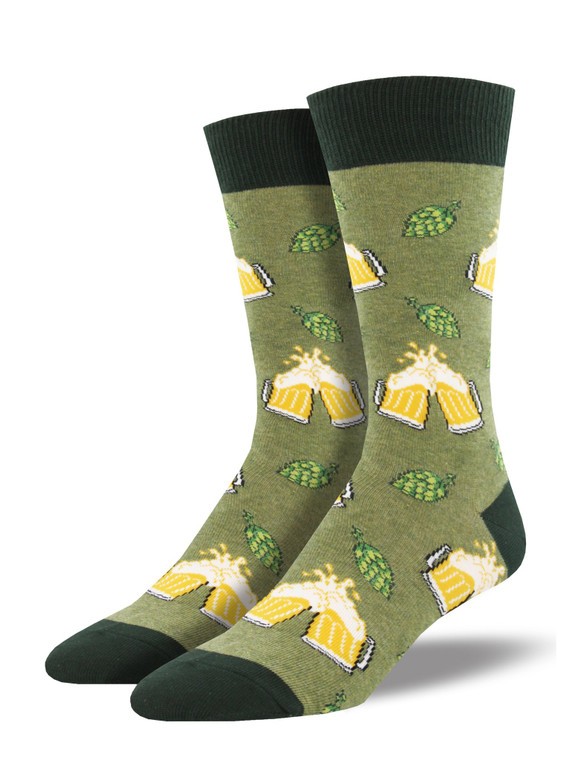 Hoppier Together Beer Socks For Men