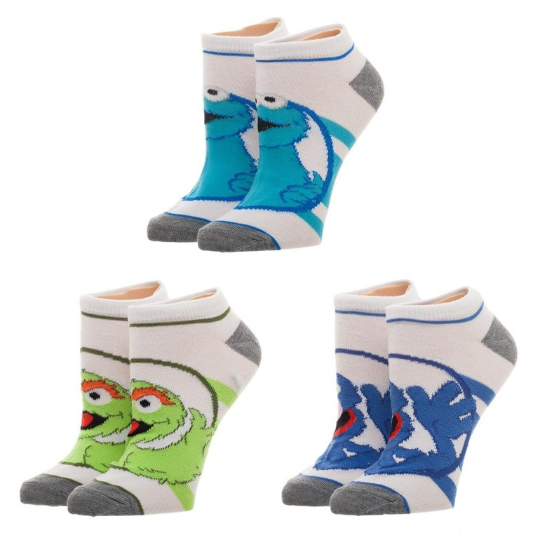 Sesame Street Socks- 3 Pack