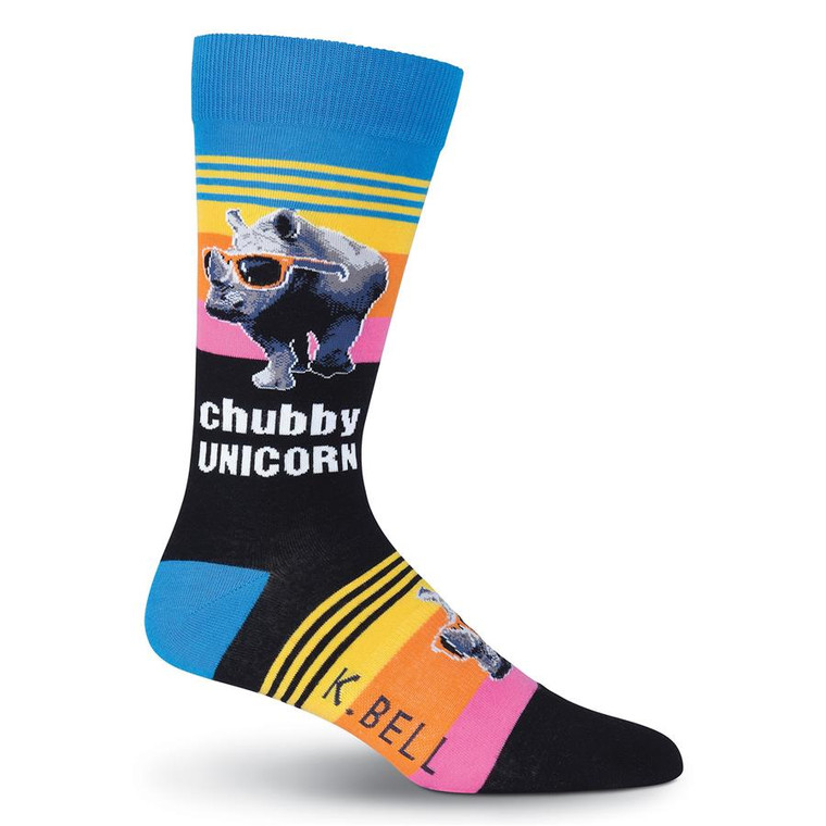 Chubby Unicorn Socks For Men