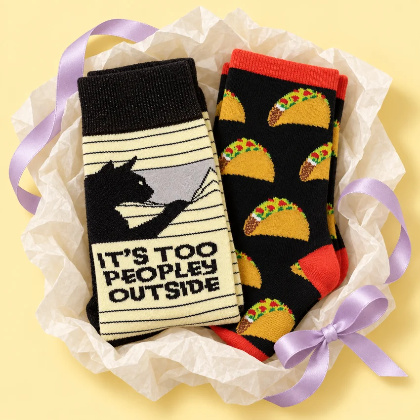 Best Gifts socks campaign image