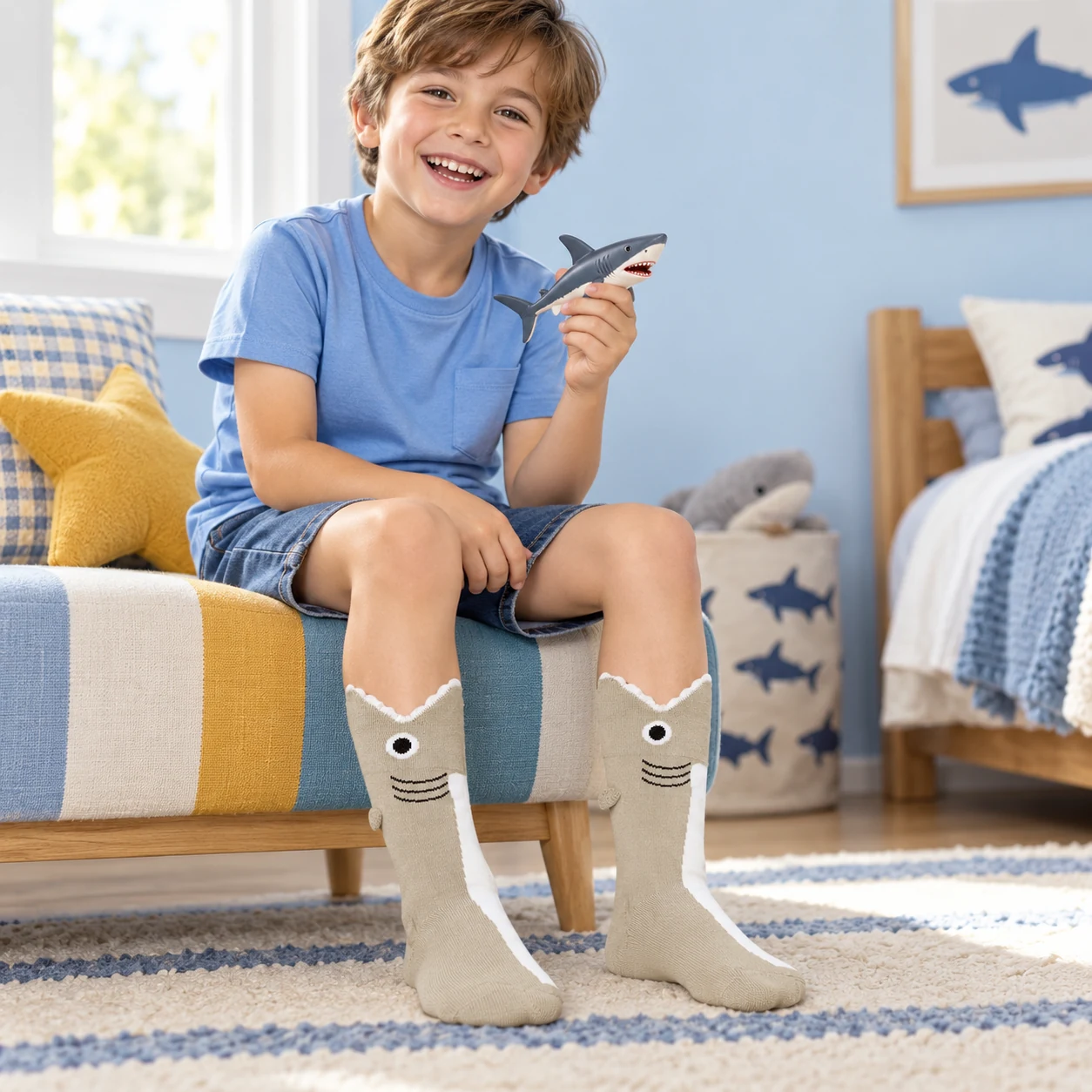 Kids socks campaign image