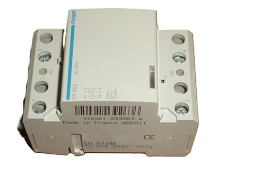 Hager 2 Pole 240V 50Hz 63A Contactor