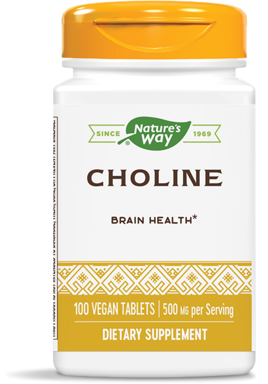 Choline 500 Mg 100 Tabs, Natures Way
