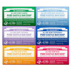 Magic Soaps Pure-Castile Bar Soap 5 oz, Dr. Bronner Magic Soaps Pure-Castile Bar Soap 5 oz, Dr. Bronner