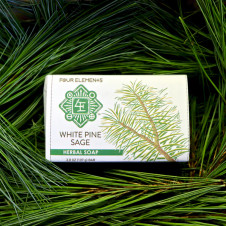 White Pine Sage Soap - 3.8 oz, Four Elements Herbals White Pine Sage Soap - 3.8 oz, Four Elements Herbals