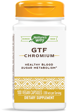 Gtf Chromium 200 Mcg 100 Vegan Caps, Natures Way