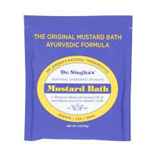 Mustard bath packet